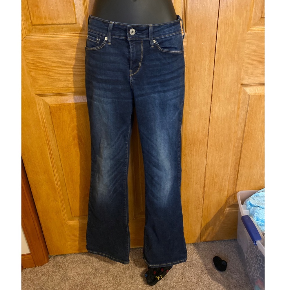 Levi denim jeans.